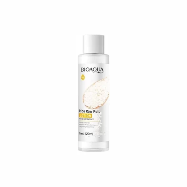 Лосьон для лица с экстрактом риса Bioaqua Rice Raw Pulp Lotion 120ml