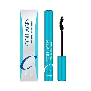 Корейська туш для вій Enough з колагеном, чорна 9ml
